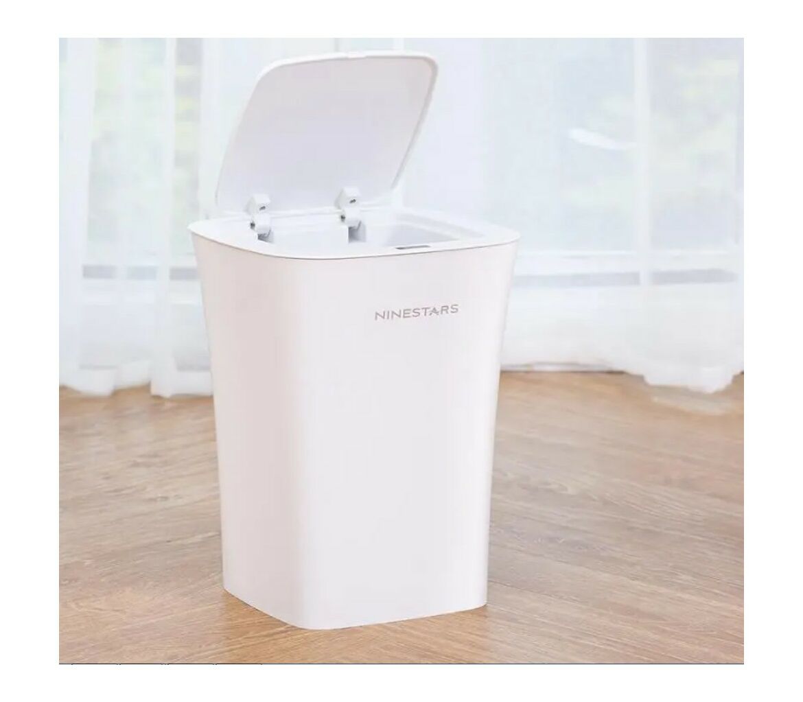 Умное ведро. DZT-10-11s ведро Xiaomi Ninestars Waterproof sensor Trash can, 10 л. Умное мусорное ведро Ninestars sensor Trash can DZT-10-11s (белый). • Умное мусорное ведро Xiaomi Ninestars Waterproof sensor Trash can 10l (DZT-10-11s). Умное мусорное ведро Xiaomi Ninestars Waterproof sensor Trash can 10л.