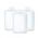 Сменные блоки-насадки для дозатора Xiaomi Mijia AutomaticFoam Soap Dispenser (3 шт) белый