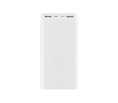 Аккумулятор Xiaomi Mi Power Bank 3 20000 Fast Charge QC3.0 Белый (PLM18ZM)