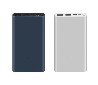 Аккумулятор Xiaomi Mi Power Bank 3 (2019) 10000mAh PLM13ZM Blue