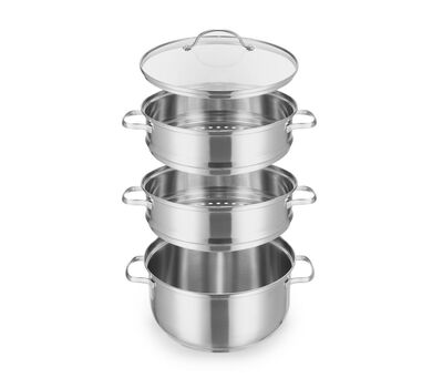 Кастрюля-пароварка Xiaomi One Shinichi Shizhen Delisious Stainless Steel Steamer