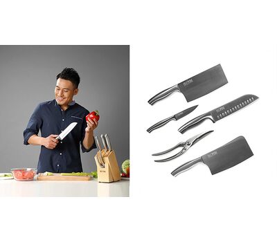 Набор ножей Xiaomi Huo Hou Nano Steel Knife Set 6 in 1