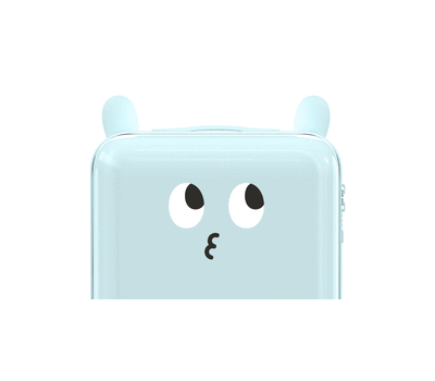 Детский чемодан Xiaomi Childish Little Ear Trolley Case White