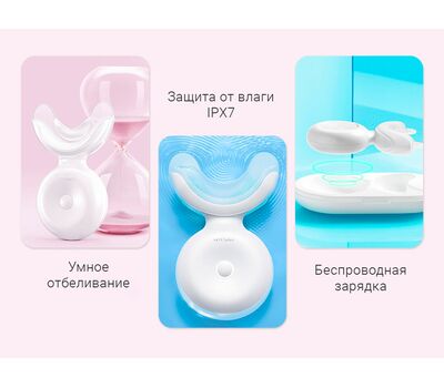 Устройство для отбеливания зубов + гель Dr. Bei W7 Sonic Teeth Apparatus Set