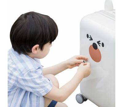 Детский чемодан Xiaomi Childish Little Ear Trolley Case White