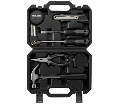 Набор инструментов в кейсе Xiaomi Jiuxun tools 12 in 1 Daily Life Kit black