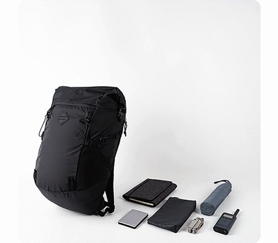 Рюкзак Xiaomi 90 Points Backpack Hike черный