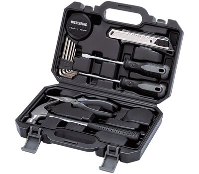 Набор инструментов в кейсе Xiaomi Jiuxun tools 12 in 1 Daily Life Kit black