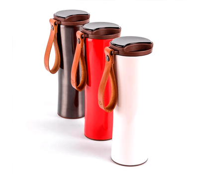 Термокружка Xiaomi Kiss Kiss Fish OLED (0,43 л) красный