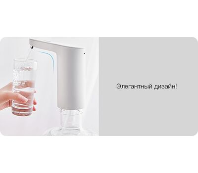 Дозатор бутилированной воды Xiaomi automatic Water Dispenser (помпа) версия TDS HD-ZDCSJ01