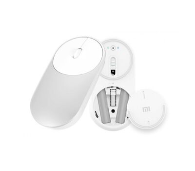 Мышь Xiaomi Mi Portable Mouse Bluetooth серебро