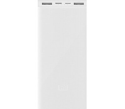 Аккумулятор Xiaomi Mi Power Bank 3 20000 Fast Charge QC3.0 Белый (PLM18ZM)