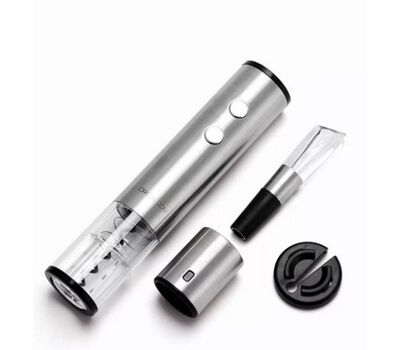 Электрический штопор набор 4 в 1 Xiaomi Circle Joy Round Stainless Steel Electric Wine Opener