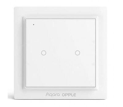 Беспроводной выключатель Aqara&OPPLE Wireless Scene Switch (2 клавиши) (WXCJKG11LM)