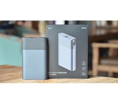 Wi-Fi Роутер-павербанк ZMI 4G MF855 Wireless Router PowerBank 10000mAh черный